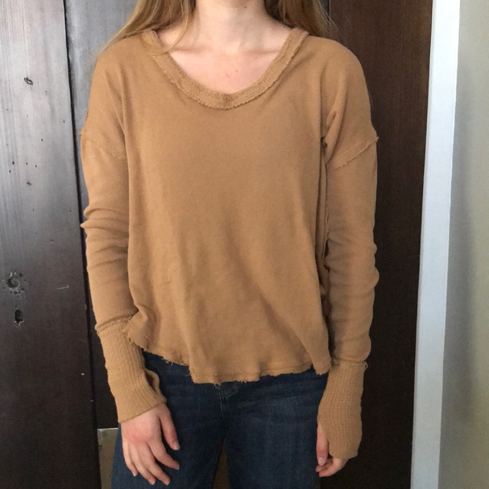 Free People, We The Free Colby Long Sleeve Tee